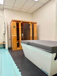 Contrast therapy room