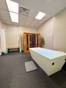 Contrast therapy Room at Key to Health